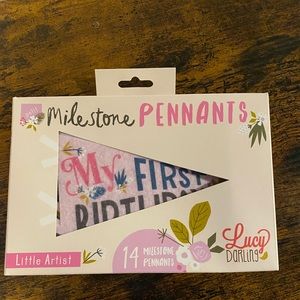 Lucy Darling - Milestone Pennants -EUC